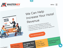 Tablet Screenshot of masterkeyusa.com